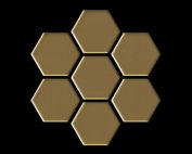 Внешний вид элемента мозаики Honey-ti-gm