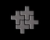 Внешний вид элемента мозаики Swiss-cross-ss-b