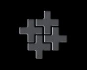 Внешний вид элемента мозаики Swiss-cross-ss-m