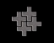 Внешний вид элемента мозаики Swiss-cross-ss-mb