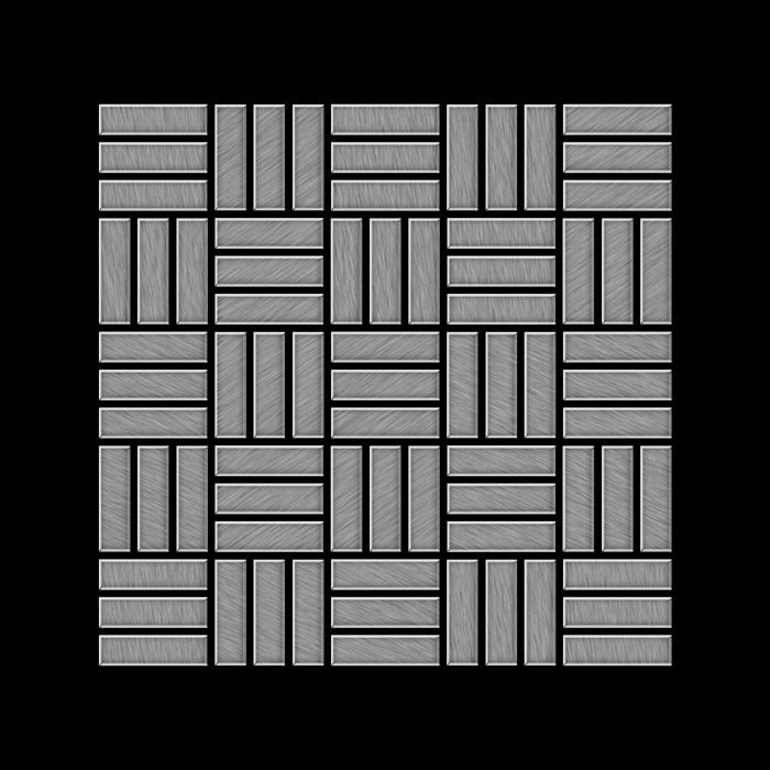 An example of laying a mosaic Basketweave-ss-b