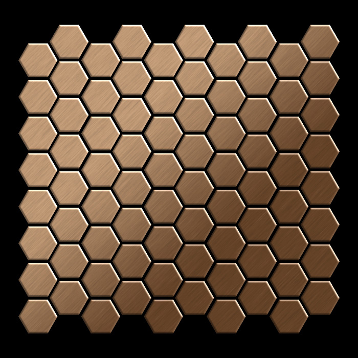An example of laying a mosaic Honey-ti-ab