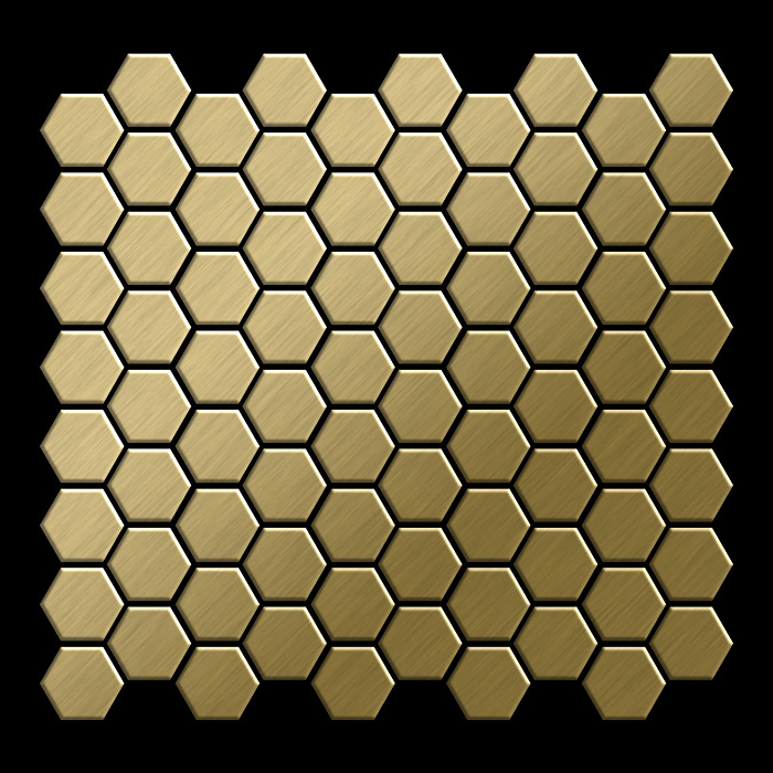 An example of laying a mosaic Honey-ti-gb
