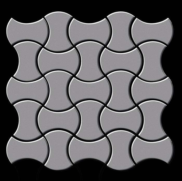 An example of laying a mosaic Infinit-ss-ma