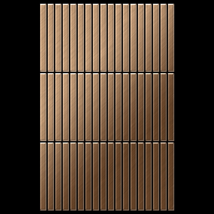 An example of laying a mosaic Linear-ti-ab